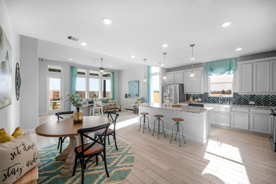 Representative furnished interior of a home built from the Grand Rouge by Beazer Homes in Bridgeland: Signature Collection, Cypress (Image 15).