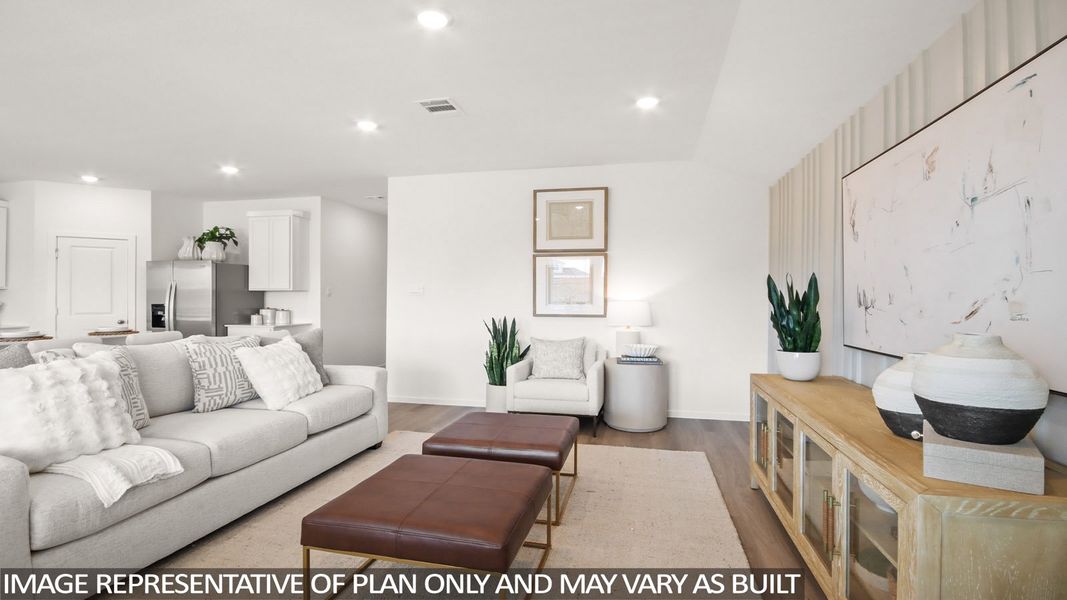 Furnished interior view inside a new home in Mill Creek, Magnolia (Image 6).