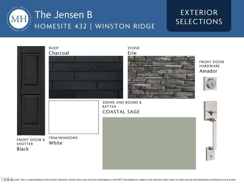 432 WR FM 2 Exterior Selections