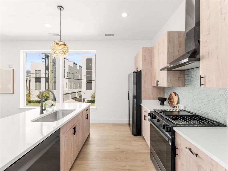 Furnished interior view inside a new home in , Dallas (Image 3). Furnished interior view inside a new home in , Dallas (Image 3).