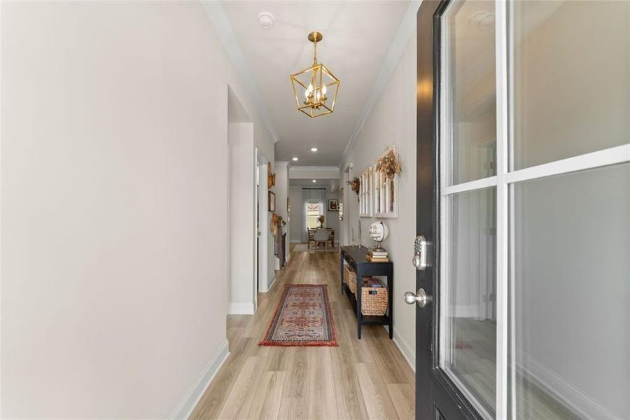 Furnished interior view inside a new home in , Gainesville (Image 10).