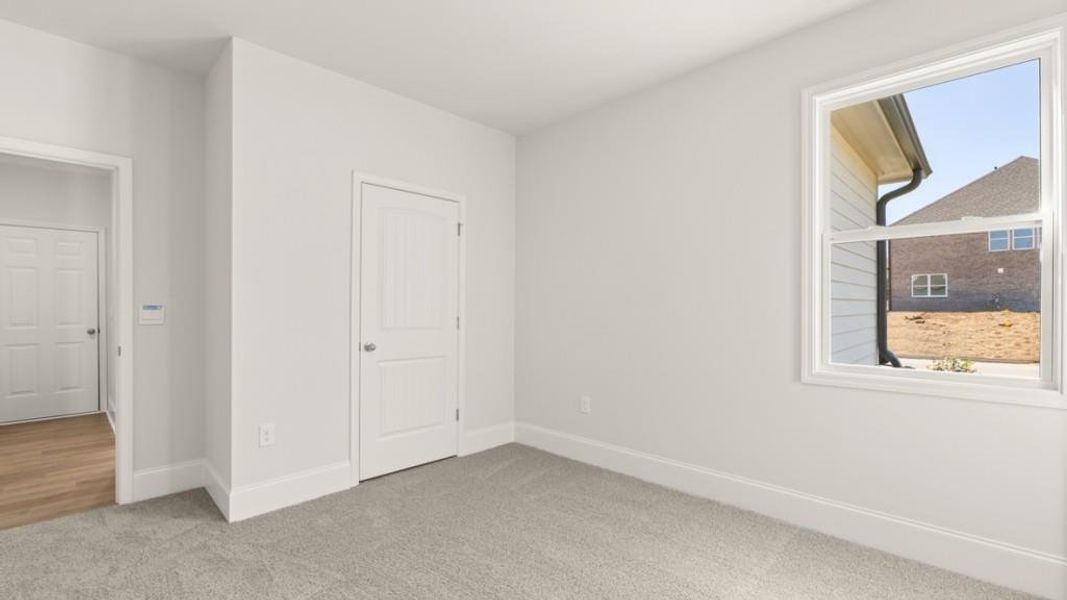 Spacious, unfurnished interior of a new home in Haven Abbey, Cumming (Image 17). Spacious, unfurnished interior of a new home in Haven Abbey, Cumming (Image 17).