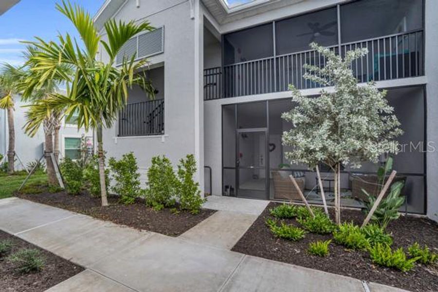 Front exterior of a new home in , Punta Gorda, FL, highlighting curb appeal (Image 18).