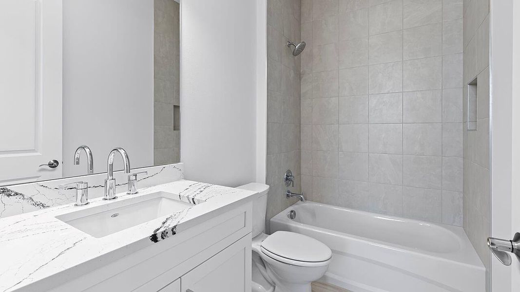 Furnished interior view inside a new home in Mosaic, Port St. Lucie (Image 4).