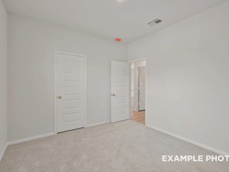 Representative unfurnished interior of a home built from the The Comal F by Davidson Homes LLC in Robins Landing, Houston (Image 22). Representative unfurnished interior of a home built from the The Comal F by Davidson Homes LLC in Robins Landing, Houston (Image 22).