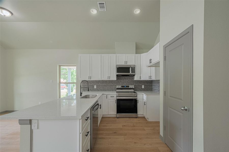 Furnished interior view inside a new home in , Baytown (Image 8). Furnished interior view inside a new home in , Baytown (Image 8).