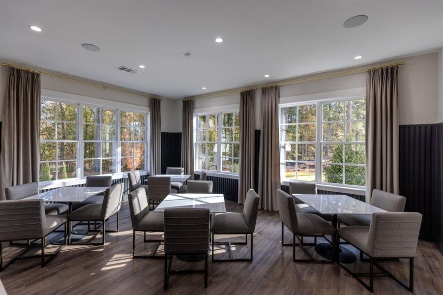 Furnished interior view inside a new home in Waterside Single Family, Peachtree Corners (Image 7).