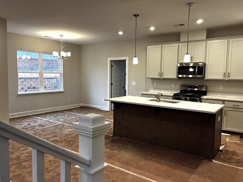 Furnished interior view inside a new home in Holly Ridge, Greenville (Image 6).