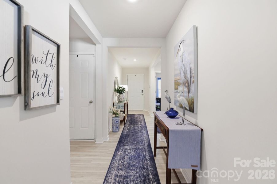 Furnished interior view inside a new home in Woodhaven at Chester, Chester (Image 11).
