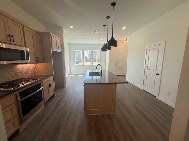 Open Kitchen-Living Room Construction Progress