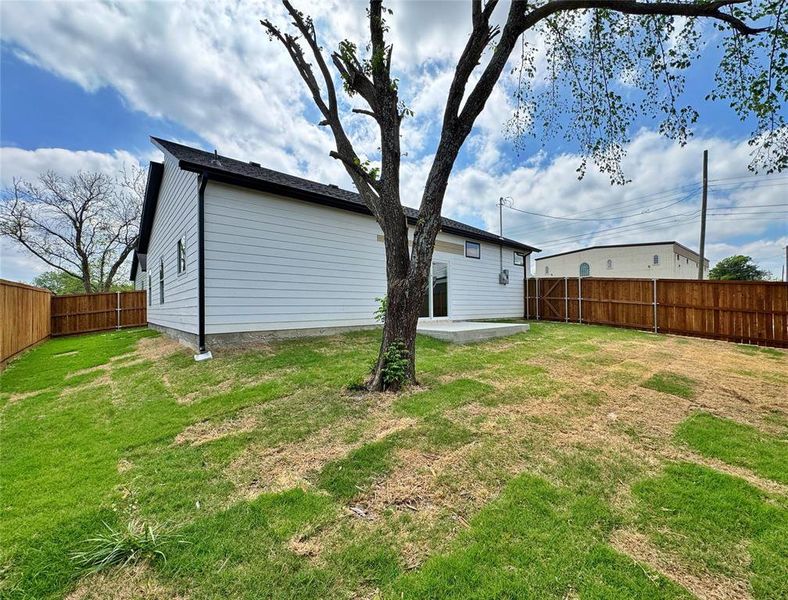 Exterior details and patio area of a home in , Greenville (Image 17). Exterior details and patio area of a home in , Greenville (Image 17).