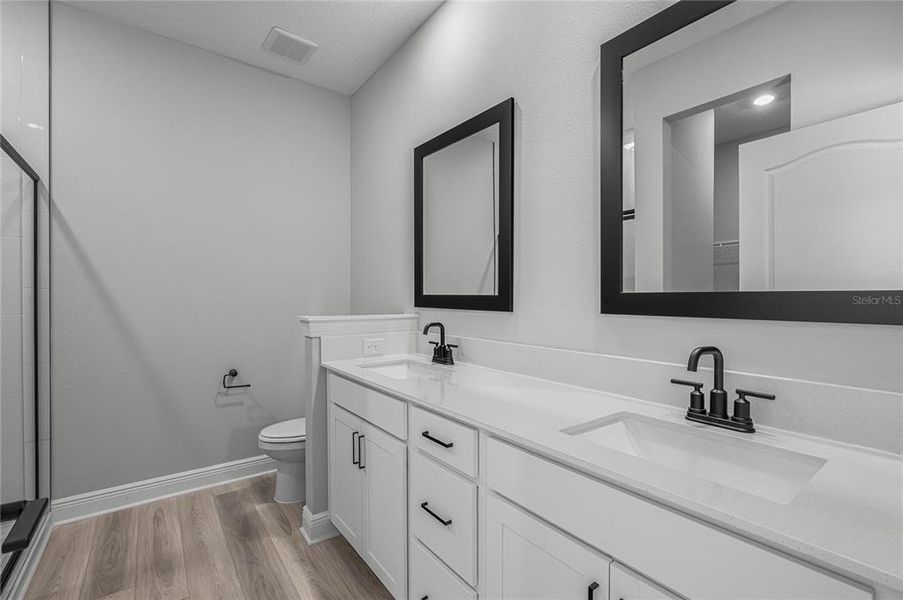 Furnished interior view inside a new home in Gum Lake Preserve, Lake Alfred (Image 12).