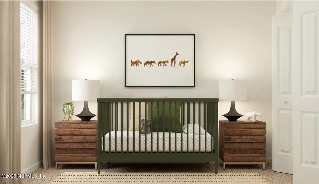 Furnished interior view inside a new home in Oak Hill Village Townhomes, Jacksonville (Image 13). Furnished interior view inside a new home in Oak Hill Village Townhomes, Jacksonville (Image 13).