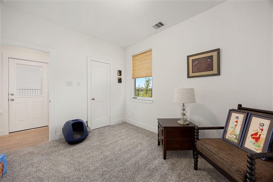 Third bedroom located downstairs