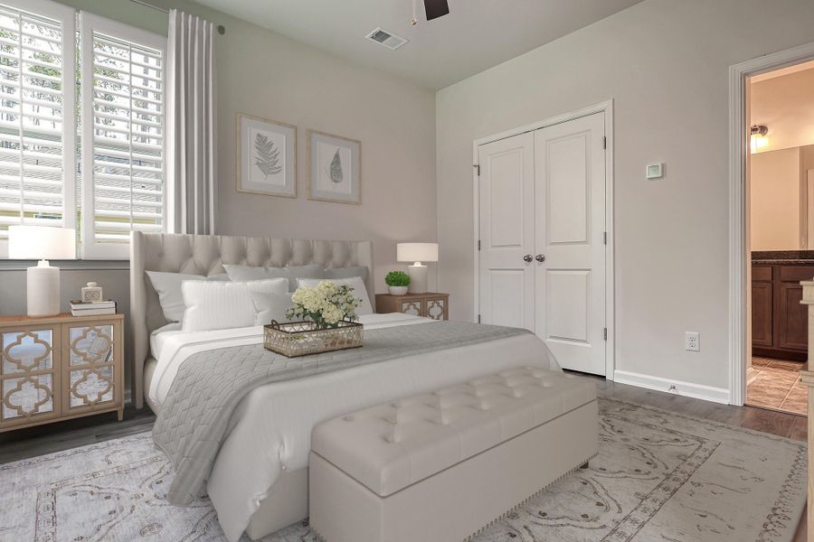 Furnished interior view inside a new home in Founder's Park, Lincolnville (Image 9).