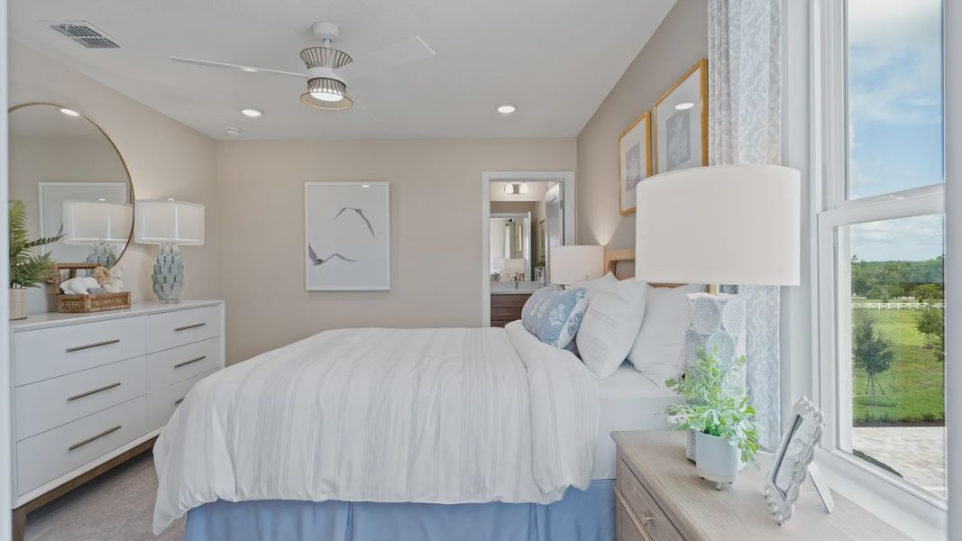 Furnished interior view inside a new home in Trailside, Mount Dora (Image 66).