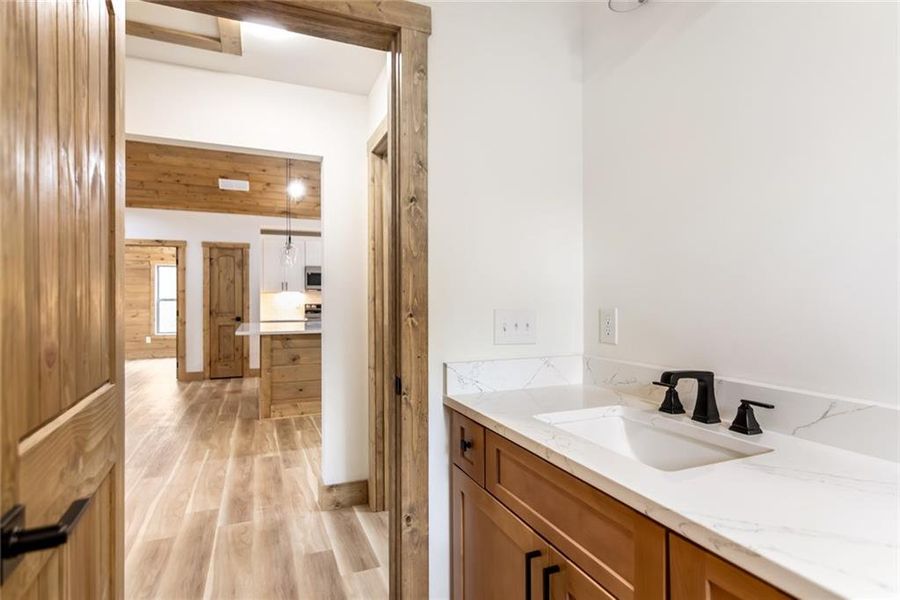 Furnished interior view inside a new home in , Ellijay (Image 10).