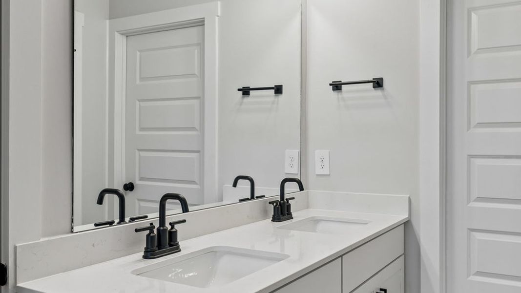 Close-up of interior finishes inside a home in Reserve at Hickory Ridge, Columbia (Image 16).