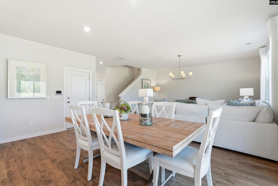 Furnished interior view inside a new home in Boykin Hills, Chapin (Image 13).