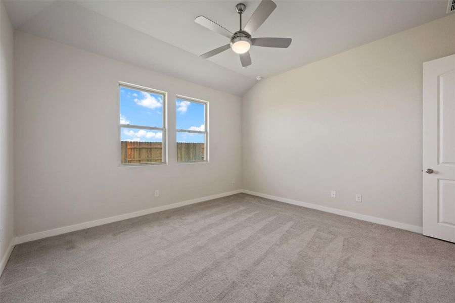 Spacious, unfurnished interior of a new home in The Trails at Carmel, Pflugerville (Image 24).