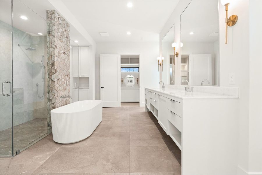 Furnished interior view inside a new home in , Houston (Image 11). Furnished interior view inside a new home in , Houston (Image 11).