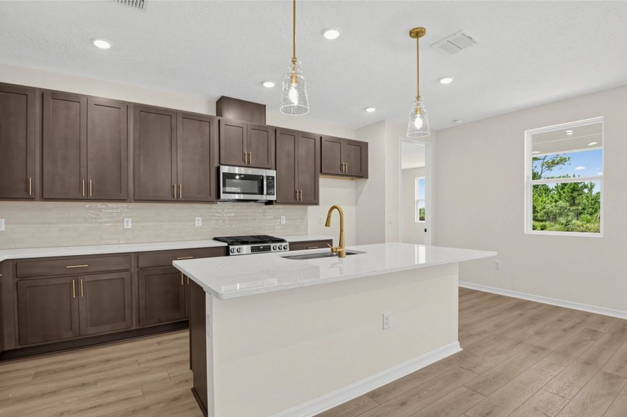 Furnished interior view inside a new home in Ardisia Park, New Smyrna Beach (Image 9).