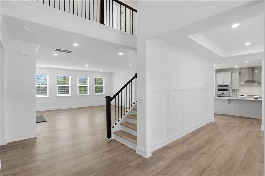 Spacious, unfurnished interior of a new home in Deer Valley, Canton (Image 12).