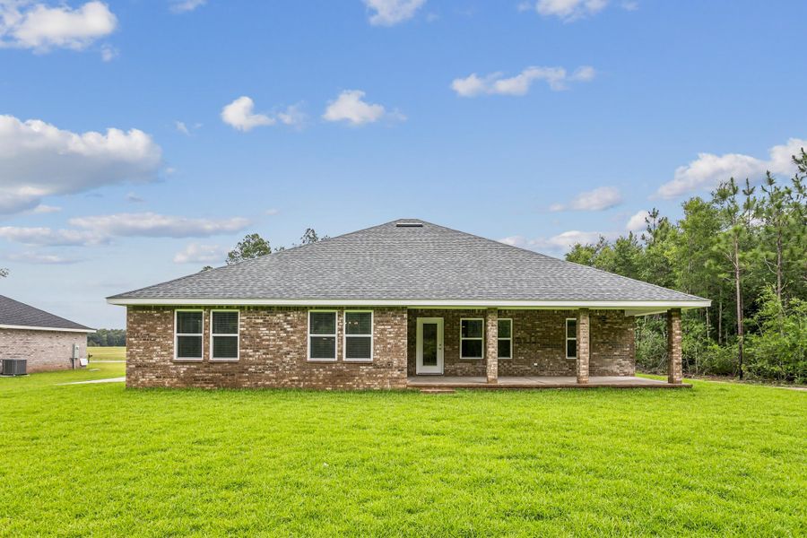 Representative exterior details of a home built from the The Sapphire Estate by Herbst Homes in Walther Reserve, Milton (Image 19).