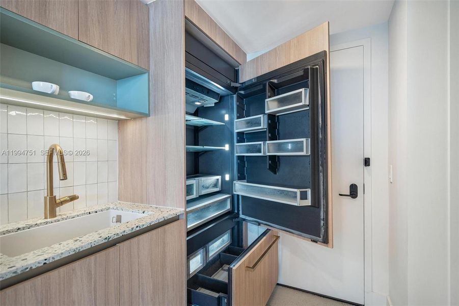 Furnished interior view inside a new home in , Miami (Image 8).