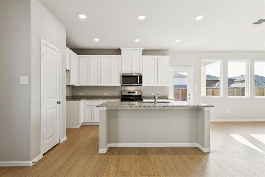 Furnished interior view inside a new home in AnaCapri, Anna (Image 4).