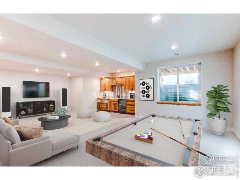 Furnished interior view inside a new home in , Berthoud (Image 10).