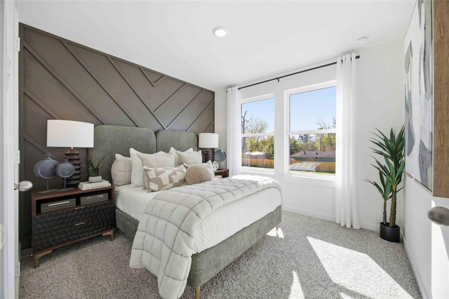 Furnished interior view inside a new home in Pinehaven, Houston (Image 10). Furnished interior view inside a new home in Pinehaven, Houston (Image 10).