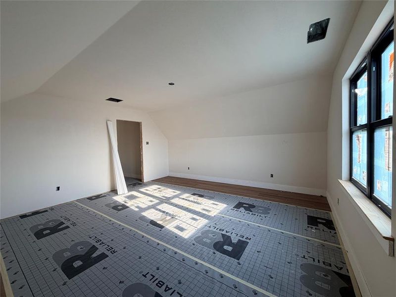 In-progress construction of a new home in , Poolville, TX (Image 12).