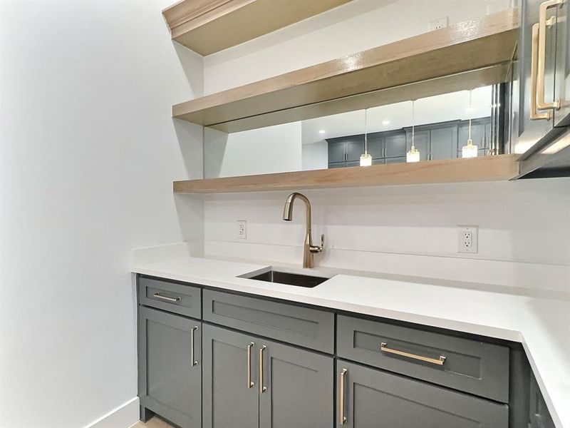 Close-up of interior finishes inside a home in , Fort Worth (Image 3).