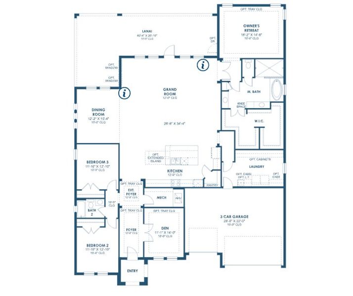 2D floor plan layout for the Key West I by Homes by WestBay in Oakfield, Parrish, FL (Image 3). 2D floor plan layout for the Key West I by Homes by WestBay in Oakfield, Parrish, FL (Image 3).