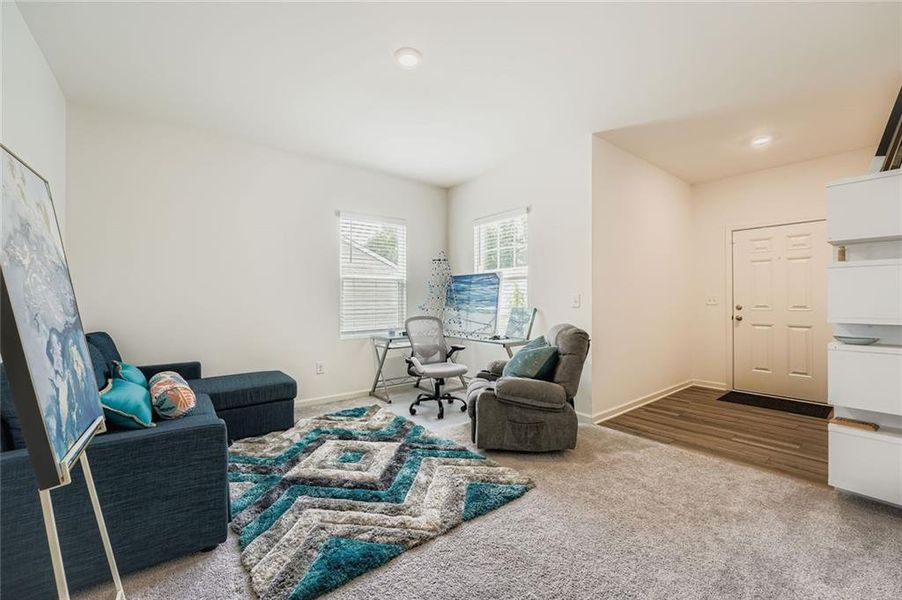 Furnished interior view inside a new home in , Villa Rica (Image 22). Furnished interior view inside a new home in , Villa Rica (Image 22).