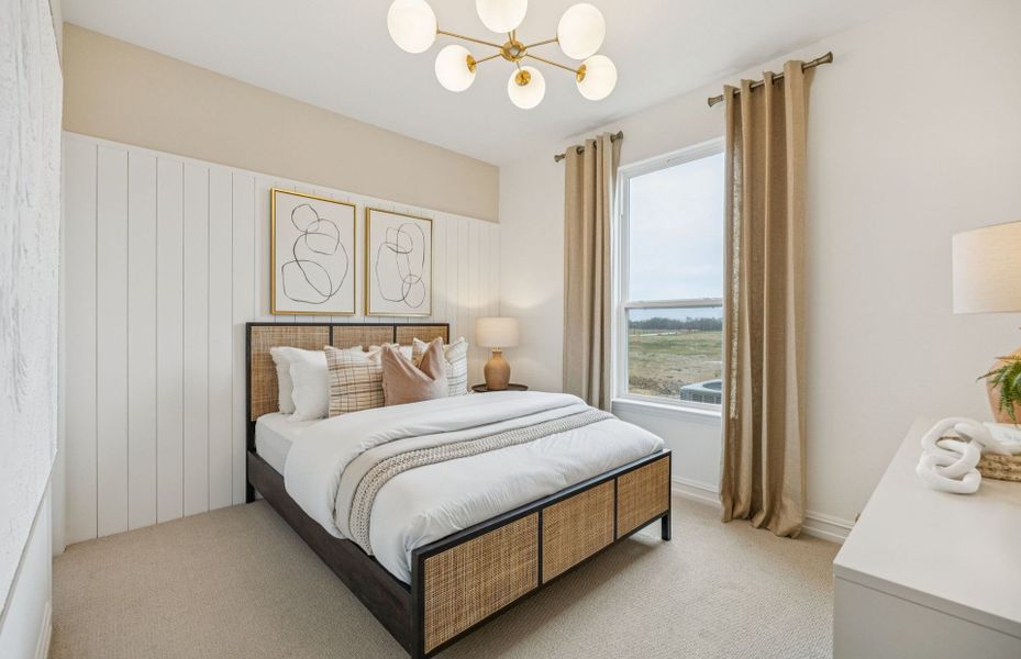 Representative furnished interior of a home built from the San Luis by Pulte Homes in Ribbonwood, Aubrey (Image 29).