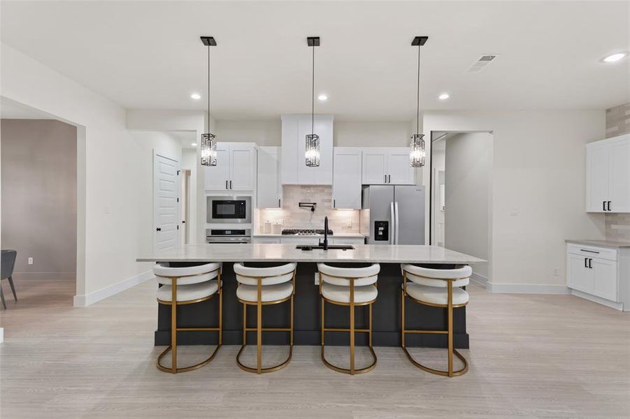 Furnished interior view inside a new home in , Forney (Image 7).