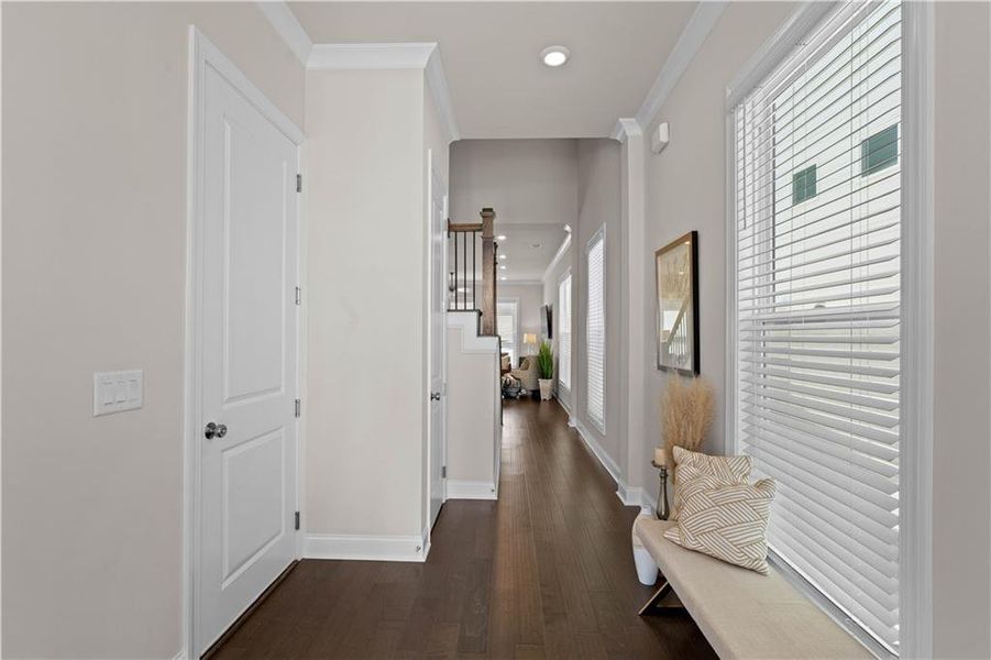 Furnished interior view inside a new home in Aberdeen, Hoschton (Image 16).