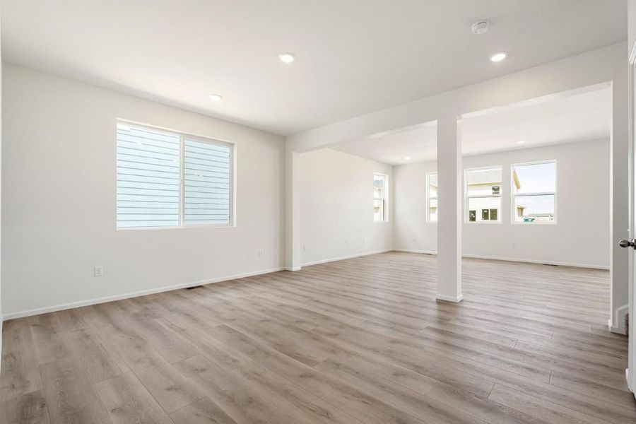 Spacious, unfurnished interior of a new home in Bennett Crossing Reserve, Bennett (Image 13). Spacious, unfurnished interior of a new home in Bennett Crossing Reserve, Bennett (Image 13).