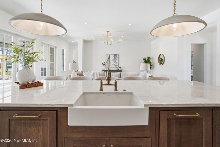 Furnished interior view inside a new home in , Ponte Vedra Beach (Image 39).