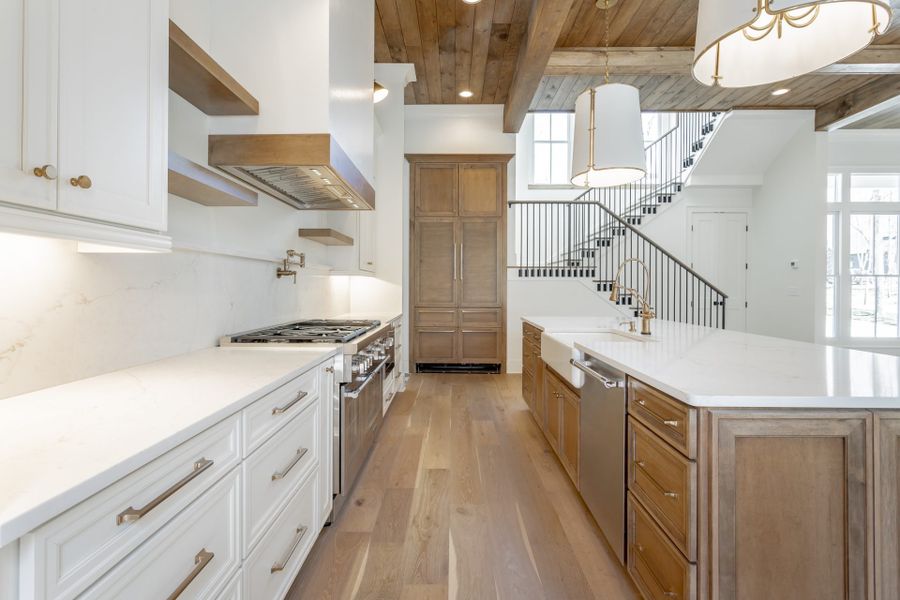 Representative furnished interior of a home built from the Farmington by Riverstone Construction, LLC in River Gorge Ranch, River Gorge Ranch (Image 8).