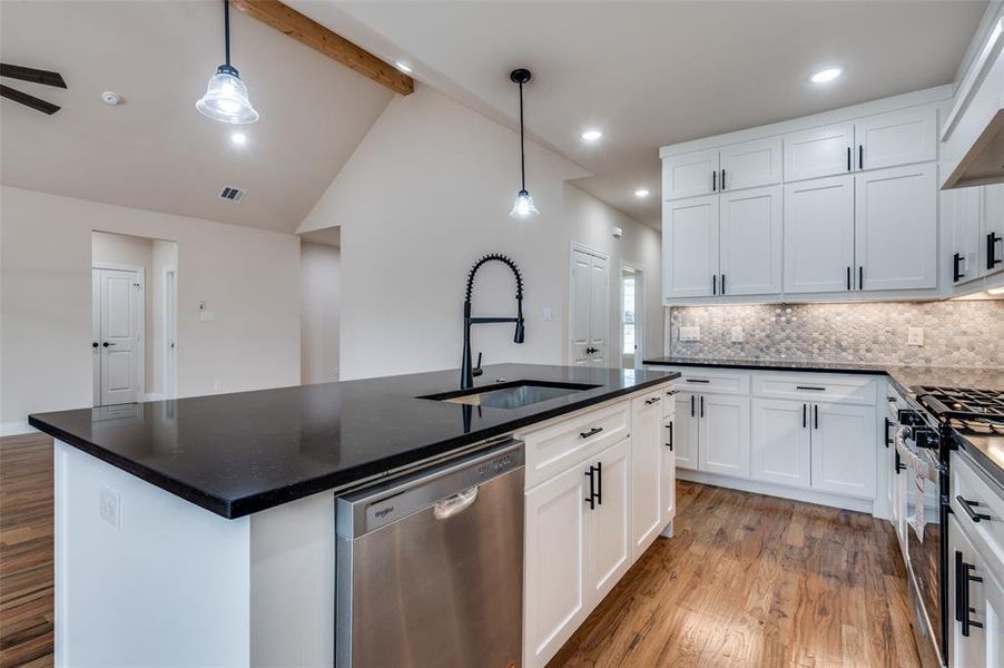 Furnished interior view inside a new home in , Seagoville (Image 6).