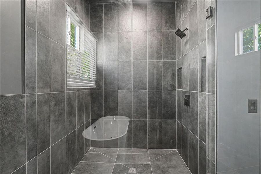 Close-up of interior finishes inside a home in , Atlanta (Image 18).