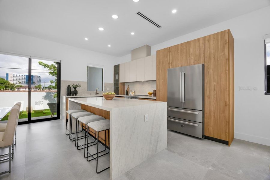 Furnished interior view inside a new home in , Miami (Image 7).
