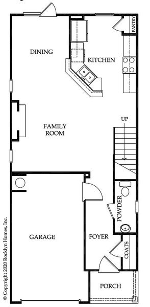 2D floor plan layout for the Marlin by Rocklyn Homes in Beverly Heights, Lithonia, GA (Image 34). 2D floor plan layout for the Marlin by Rocklyn Homes in Beverly Heights, Lithonia, GA (Image 34).