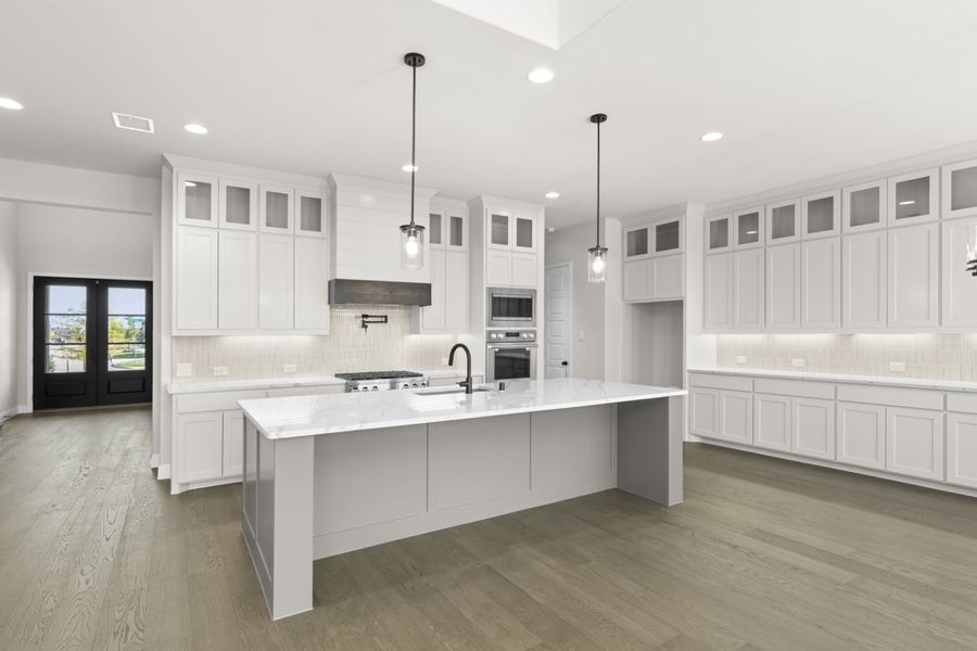 Representative furnished interior of a home built from the Cardiff by Windsor Homes in Nelson Lake Estates, Rockwall (Image 8).