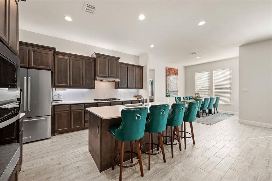 Furnished interior view inside a new home in Timberbrook, Justin (Image 30).