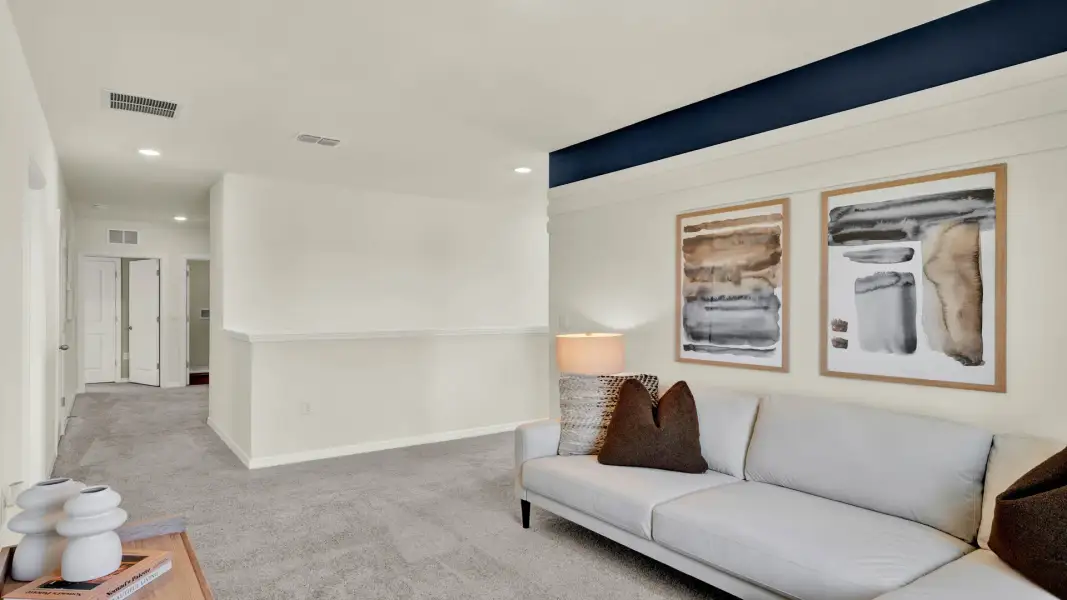 Furnished interior view inside a new home in Crossroads at Kelly Park, Apopka (Image 16).