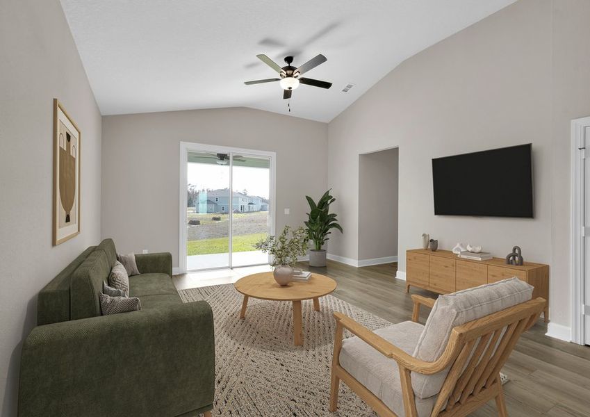 Create memories with your friends and family in the family room